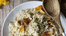 Creamy mushroom risotto