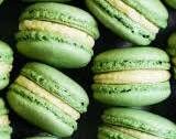 Crispy, Chewy Matcha Macarons