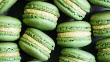 Crispy, Chewy Matcha Macarons