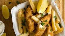 Crispy Fish and Chips with Tartar Sauce (Gluten Free)
