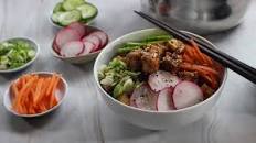 Crispy Ginger-Glazed Tofu Bowl Recipe