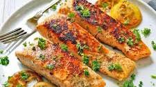 Crispy Pan Fried Salmon