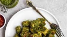 Crispy Pesto Tofu