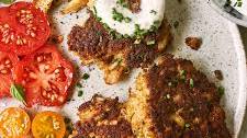 Crispy Quinoa Crab Cakes