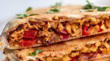 Crispy Shredded Chipotle Tofu Wraps