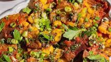 Crispy Smashed Potatoes with Garlic and Za'atar