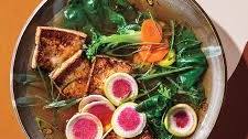 Crispy Tofu in Shiitake Broth