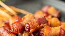 Crock Pot Bacon Wrapped Smokies