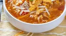 Crock Pot Chicken Tortilla Soup (+Video)