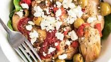 Crock Pot Mediterranean Chicken