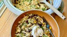 Crockpot Chicken Enchiladas