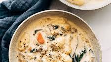 Crockpot Chicken Gnocchi Soup