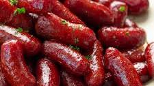 Crockpot Grape Jelly Smokies
