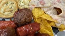 Crockpot Meatballs and Little Smokies