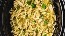 Crockpot Salsa Verde Chicken