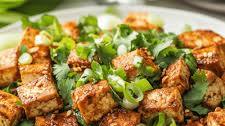 Crunchy Tofu and Baby Bok Choy Salad