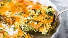 Crustless Broccoli & Cheddar Quiche