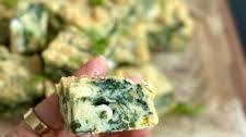 Crustless Spinach Feta Pie Recipe