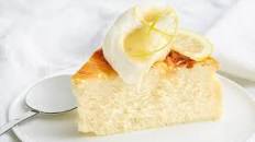 Crustless baked lemon cheesecake recipe