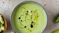 Cucumber Avocado Gazpacho