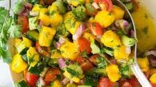 Cucumber Mango Salsa