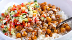 Curried Chickpea Bowls
