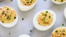 Curried Deviled Eggs
