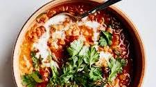 Curried Lentil Soup With Coconut and Tomatoes