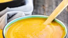 Curried Sweet Potato + Carrot Soup