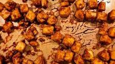 Curry teriyaki tofu