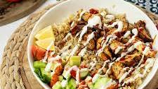 Delicious & Healthy Chicken Shawarma & Rice Bowls (halal cart-style)