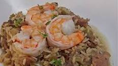 Dirty Rice With Sausage and Shrimp
