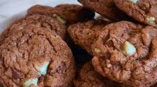 Double Chocolate Mint Cookies