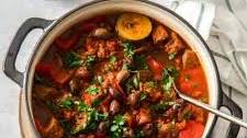 Dutch Oven Mediterranean Beef Stew