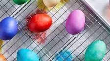 Dyeing Easter Eggs