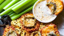 EASY Baked Jalapeno Cheese Crisps