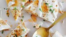 EPIC Buffalo Chicken Quesadillas