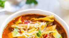 Easy 30-Minute Homemade Chicken Tortilla Soup