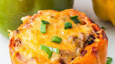 Easy Air Fryer Stuffed Peppers
