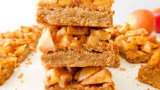 Easy Apple Pie Bars With Almond Butter Crust