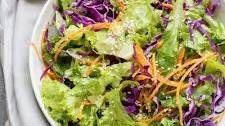 Easy Asian Salad with Sesame Dressing