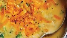 Easy Broccoli Cheddar Soup