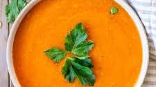 Easy Carrot, Ginger & Apple Soup