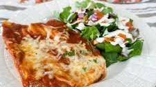 Easy Cheese Manicotti