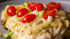 Easy, Cheesy Chicken Enchiladas Verdes