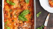 Easy Cheesy Meatless Lasagna (No Eggs)