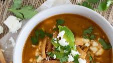 Easy Chipotle Chicken Tortilla Soup