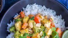 Easy Coconut Curry with Tofu {30 Minutes, One Pan}