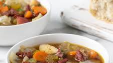 Easy Corned Beef and Cabbage Soup