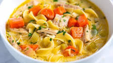 Easy Creamy Chicken Noodle Soup